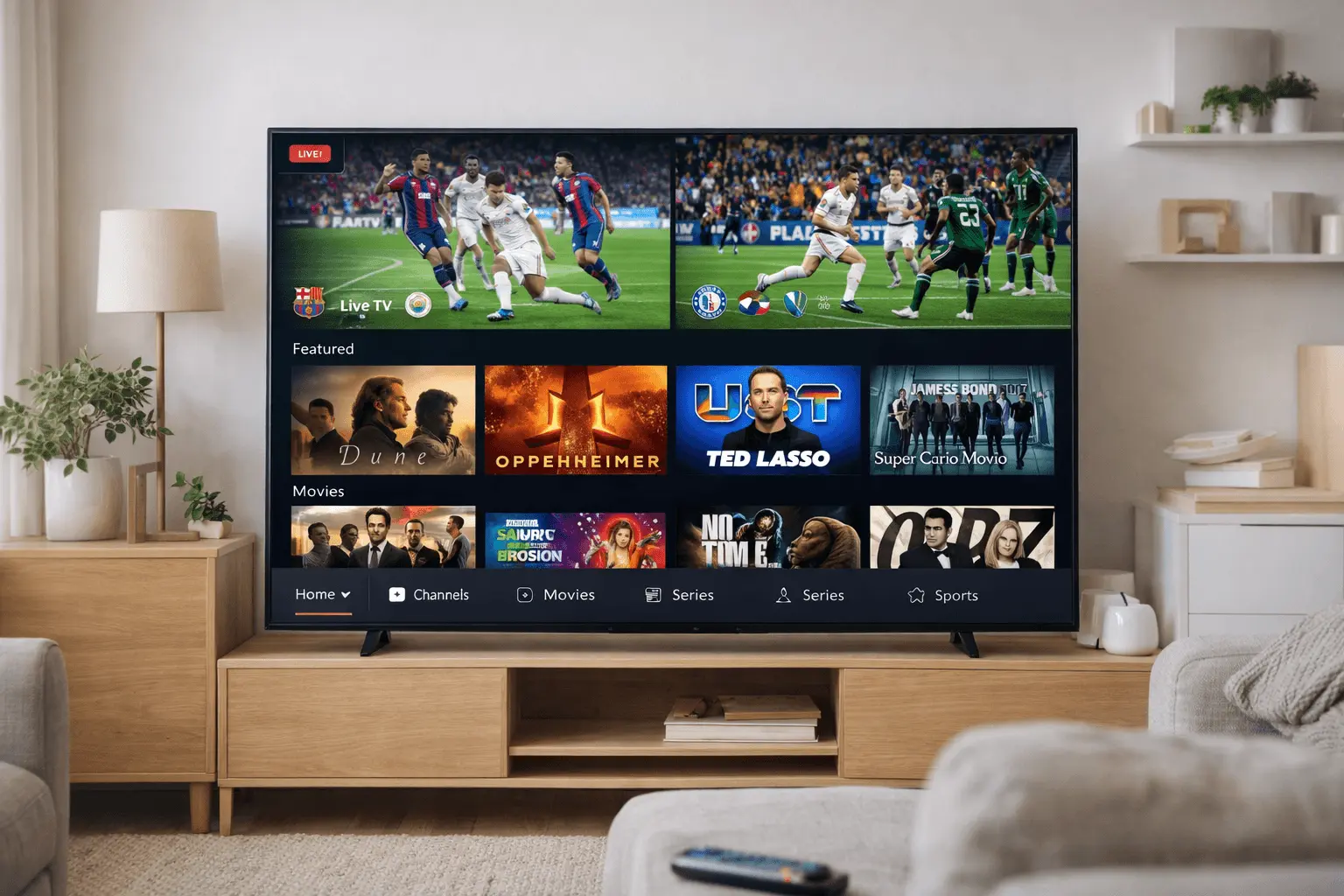 IPTV abonnemang Sverige med premium streaming