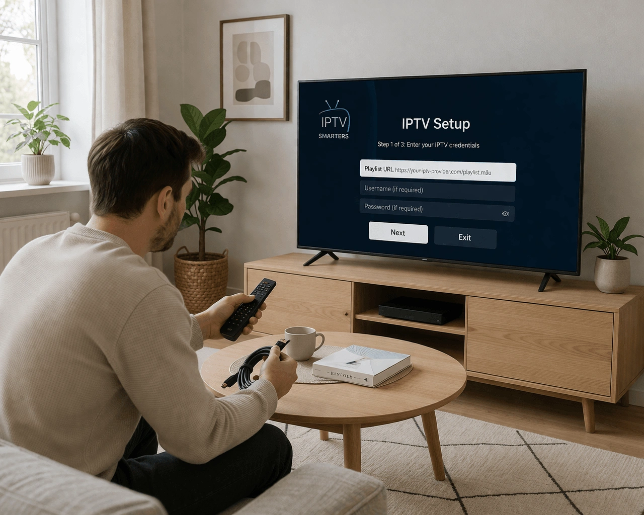 Installera IPTV på Smart TV i Sverige