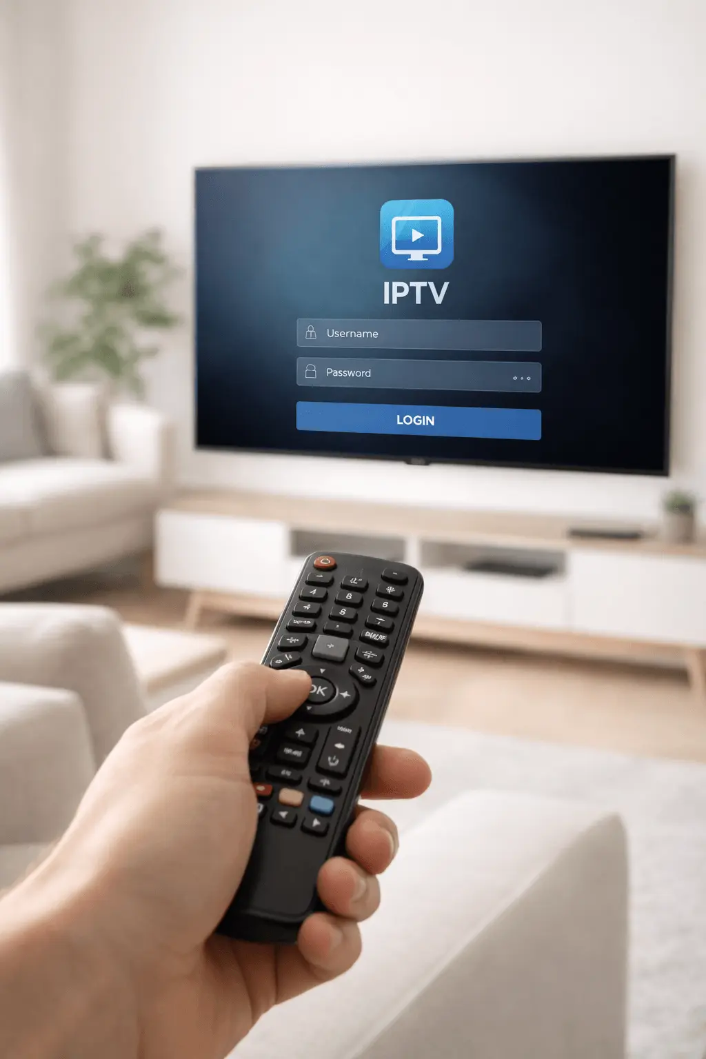 Starta IPTV streaming med kanaler