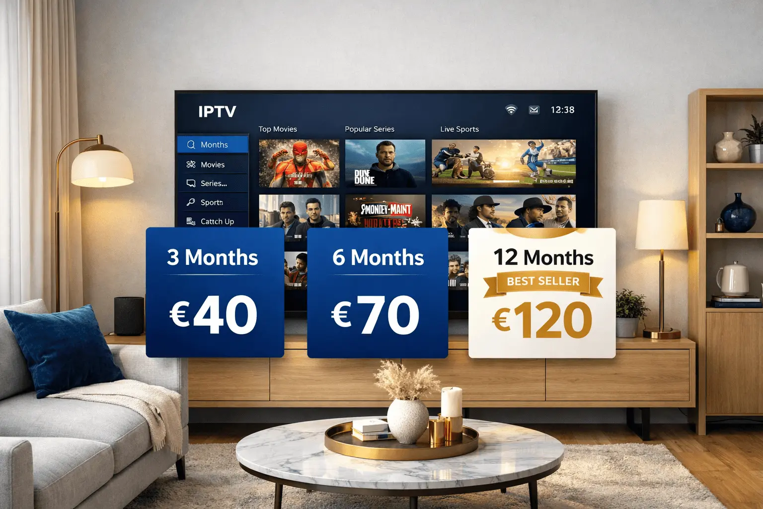 Köp IPTV abonnemang via WhatsApp i Sverige