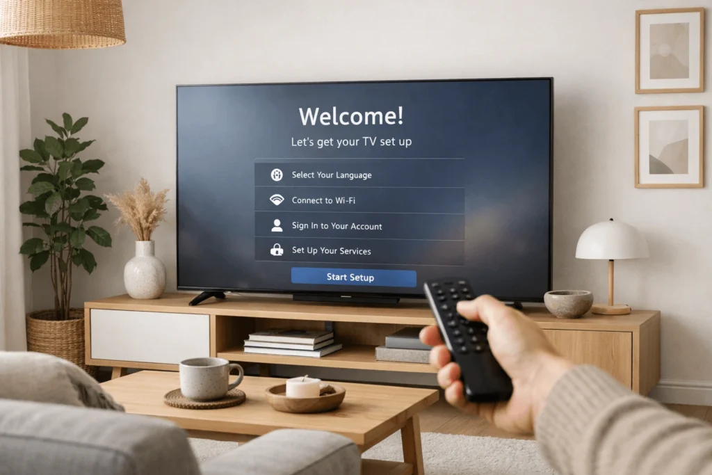 streama TV på Smart TV