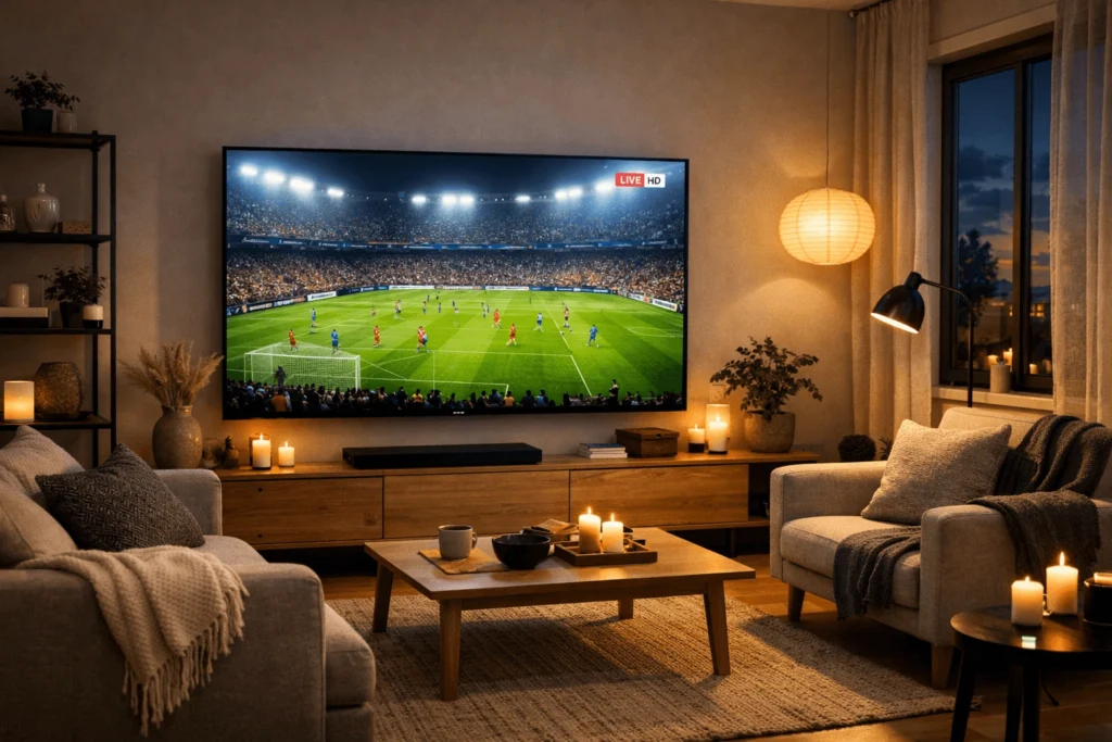 IPTV för fotboll