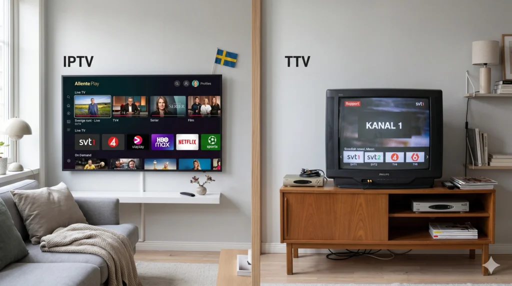 IPTV vs vanlig TV
