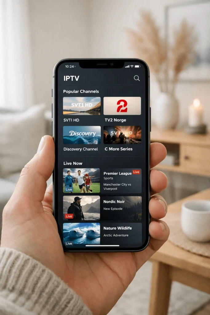 IPTV på iPhone
