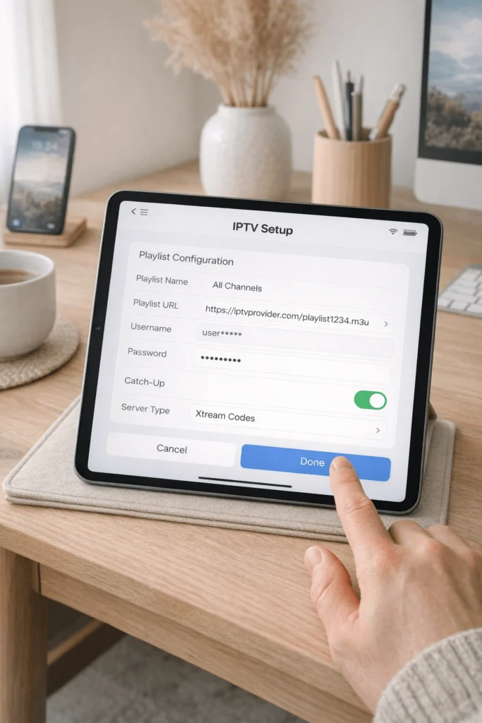 IPTV-app iOS