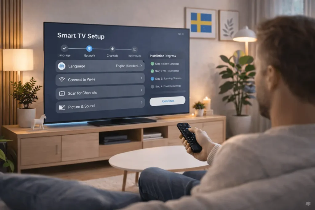 IPTV setup Android TV