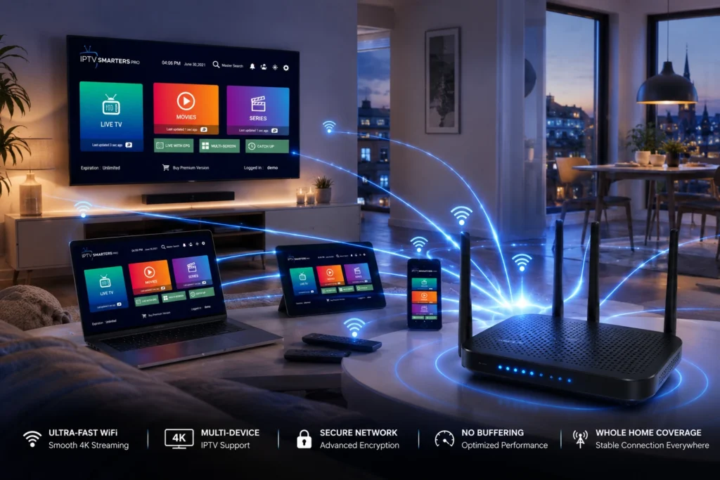 IPTV samtidig uppspelning
