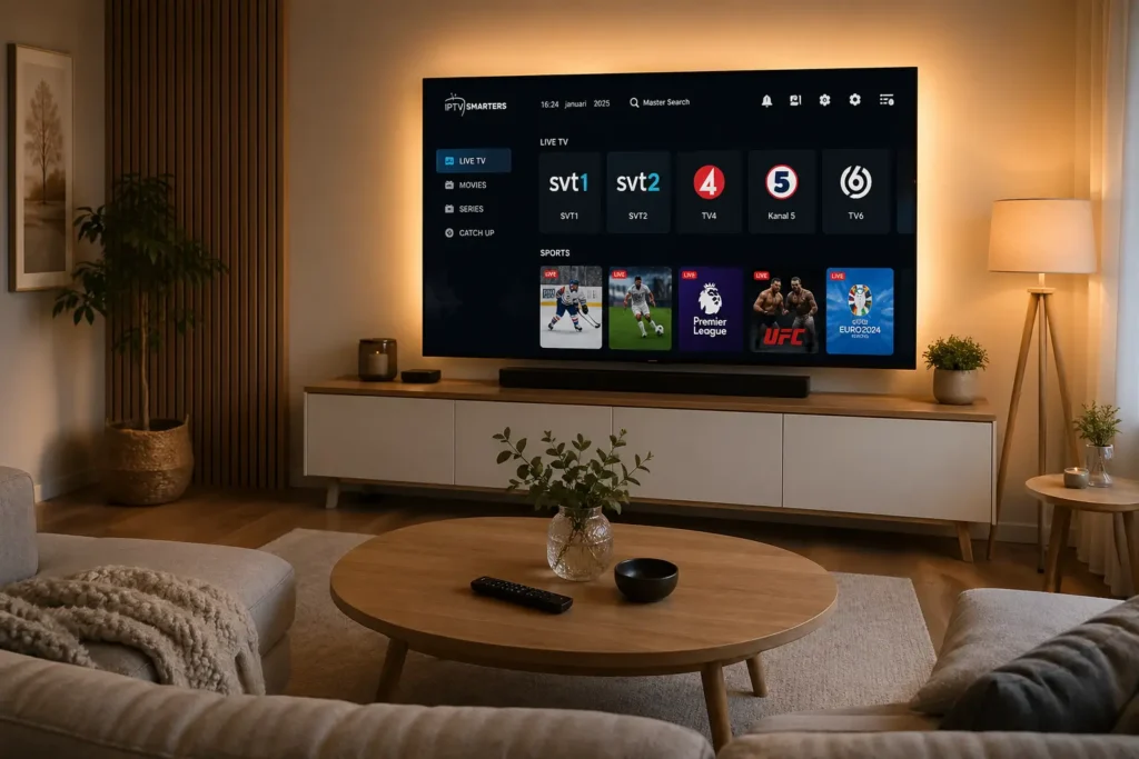 IPTV med Svenska Kanaler