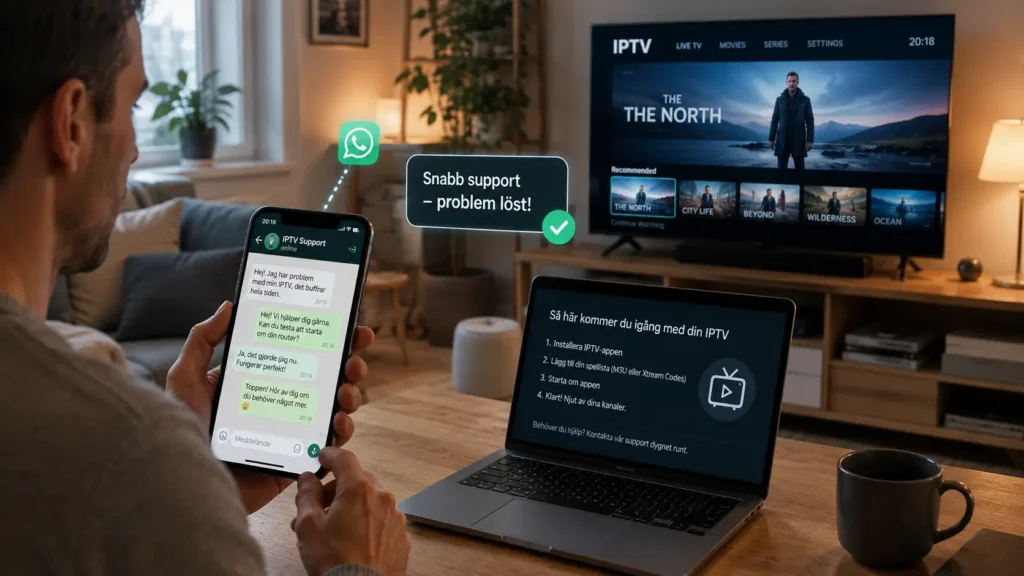 TV-tjänst teknisk hjälp
