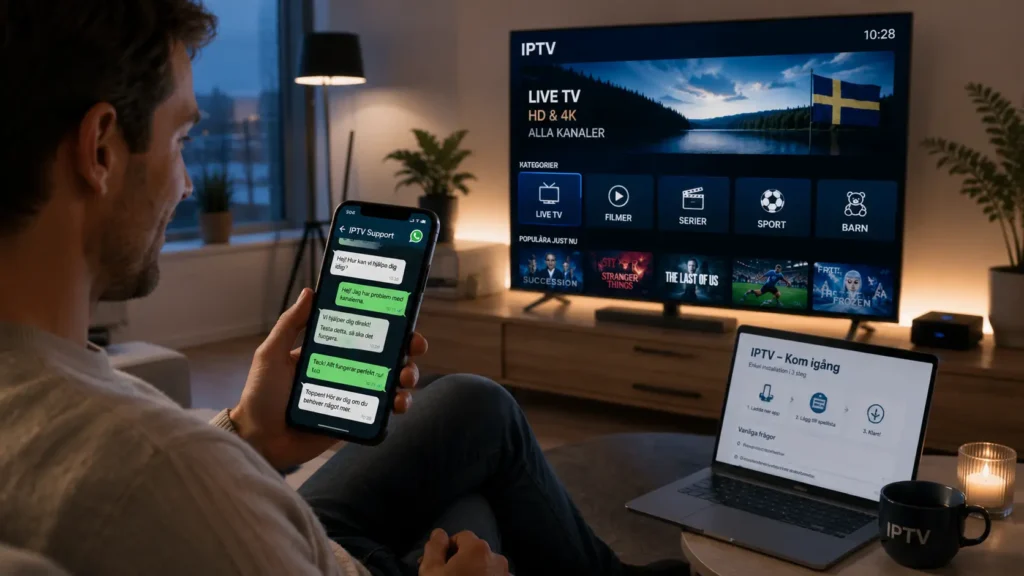 IPTV felsökning Sverige