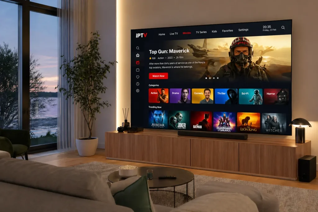 VOD via IPTV Sverige
