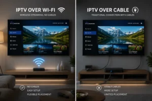 IPTV WiFi vs kabel